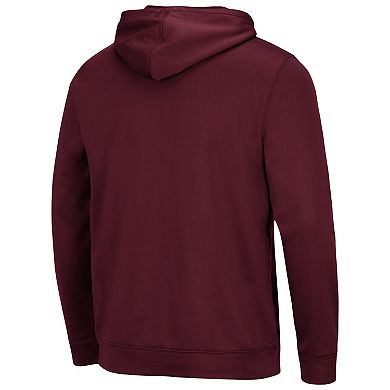 Men's Colosseum Maroon Montana Grizzlies Lantern Pullover Hoodie