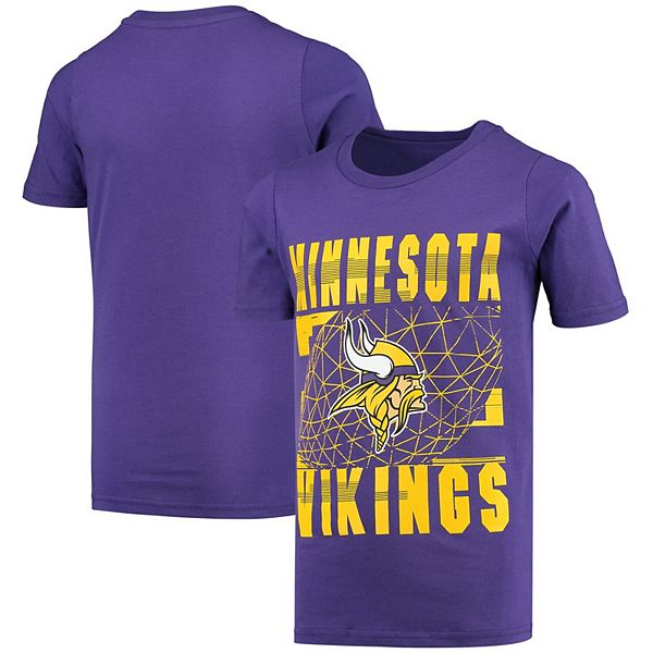 Youth Purple Minnesota Vikings Flight Plan T-Shirt