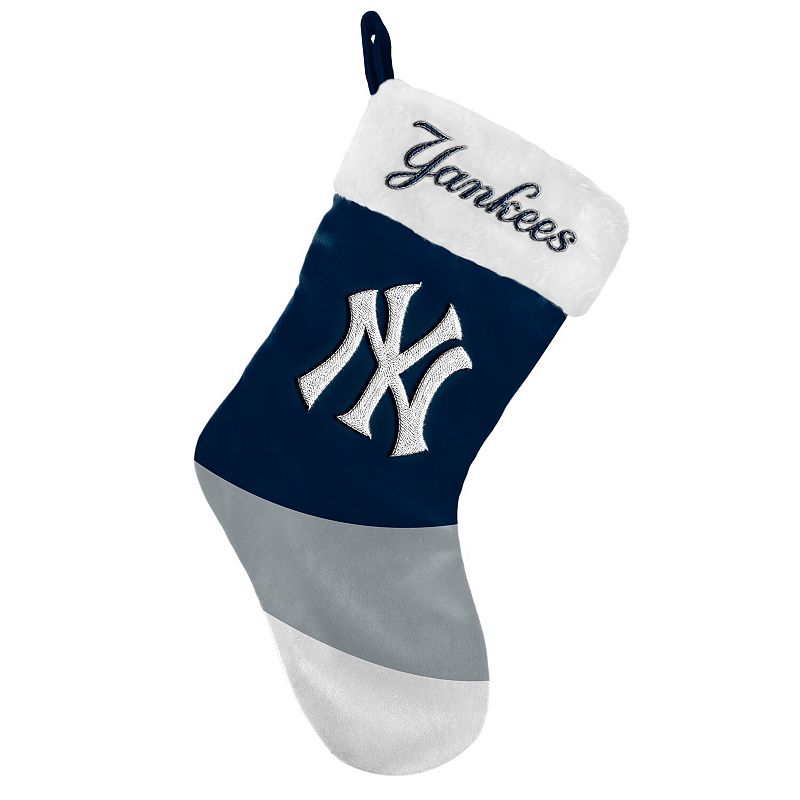 FOCO New York Yankees Colorblock Stocking, YNK Blue