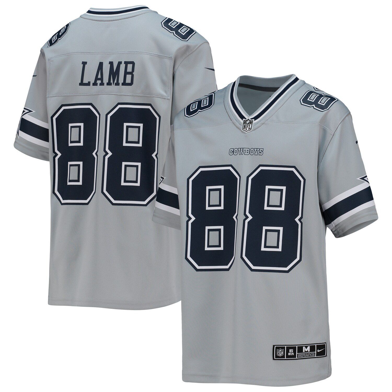 Men's Nike Trevon Diggs Gray Dallas Cowboys Atmosphere Fashion Game Jersey