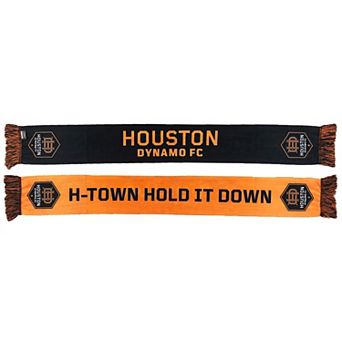Orange/Black Houston Dynamo Two-Tone Summer Scarf