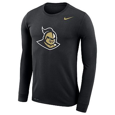 Men's Nike Black UCF Knights School Logo Legend Performance Long Sleeve ...