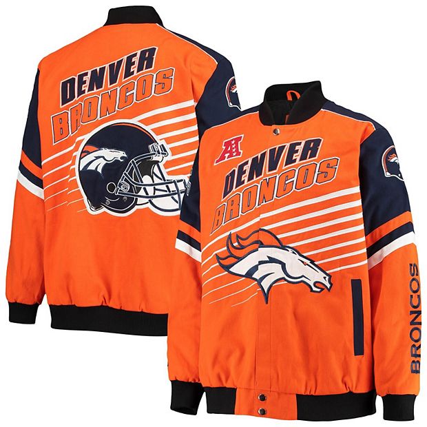 Lids Denver Broncos Cutter & Buck Women's Throwback Logo Navigate Softshell  Full-Zip Jacket