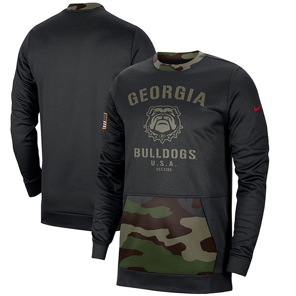 Men's Nike Black/Camo Georgia Bulldogs Military Appreciation ...
