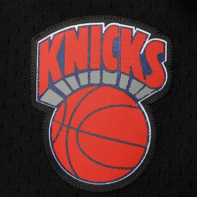Women's Mitchell & Ness Royal New York Knicks Jump Shot Shorts