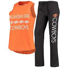 Women's Detroit Tigers Concepts Sport Orange/Navy Wordmark Meter Muscle  Tank Top & Pants Sleep Set