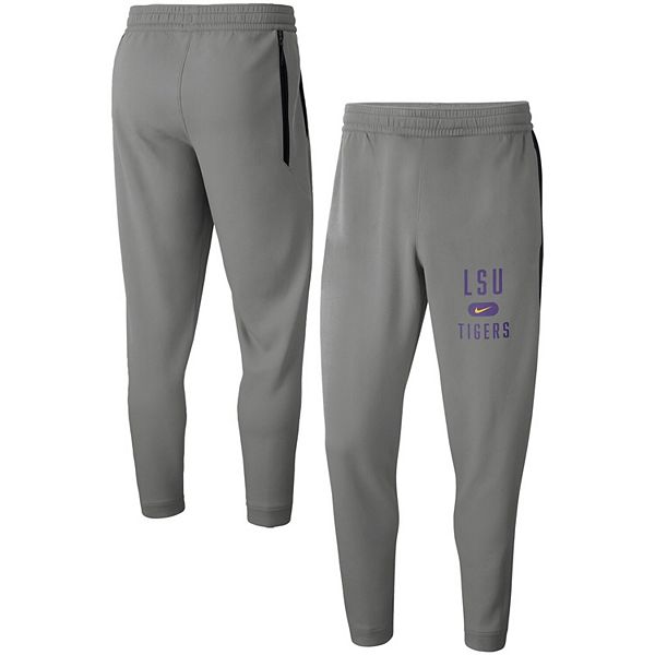 Men's Nike Gray LSU Tigers Spotlight Performance Team Pants
