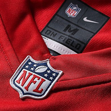 Men's Nike Travis Kelce Red Kansas City Chiefs Team Game Jersey