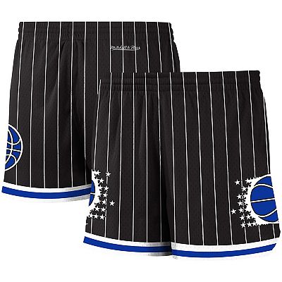 Women s Mitchell Ness Black Orlando Magic Jump Shot Shorts