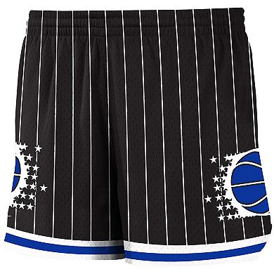 Women's Mitchell & Ness Black Orlando Magic Jump Shot Shorts