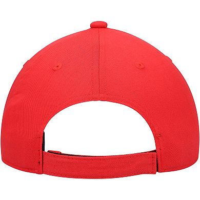 Men's adidas Red Chicago Blackhawks Locker Room Three Stripe Adjustable Hat