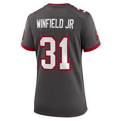 Women's Nike Antoine Winfield Jr. Pewter Tampa Bay Buccaneers Game Jersey