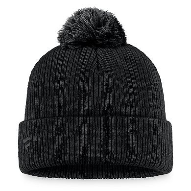 Men's Fanatics Branded Black St. Louis Blues Cuffed Knit Hat with Pom