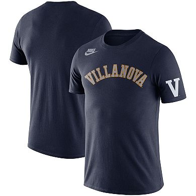 Men's Nike Navy Villanova Wildcats Basketball Retro Two-Hit T-Shirt