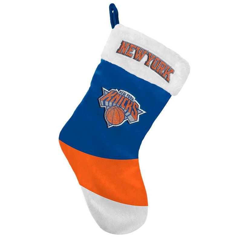 FOCO New York Knicks Colorblock Stocking, KNI Blue