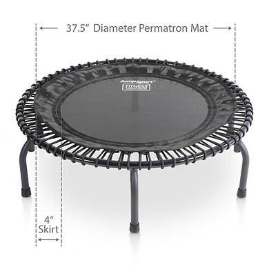 JumpSport 430 44-Inch In-Home Rebounder Fitness Trampoline with Workout DVDs