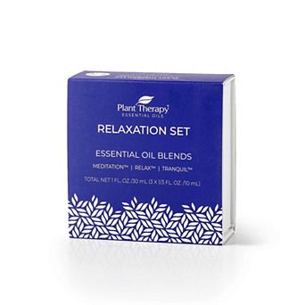 Plant Therapy Relaxation 3 Essential Oil Blend Set