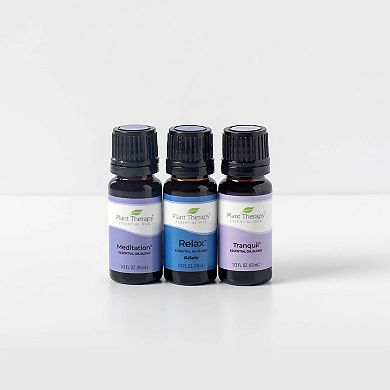 Plant Therapy Relaxation 3 Essential Oil Blend Set
