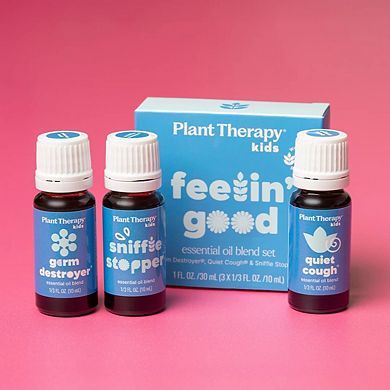 Plant Therapy Kids Feelin' Good 3 Essential Oil Set