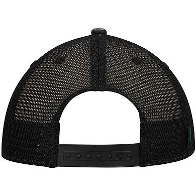 Men's Black Mississippi State Bulldogs Sun & Bars Dashboard Trucker Snapback Hat