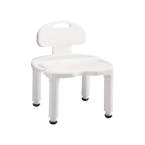 Carex Bath Seat And Shower Chair With Back For Seniors Elderly