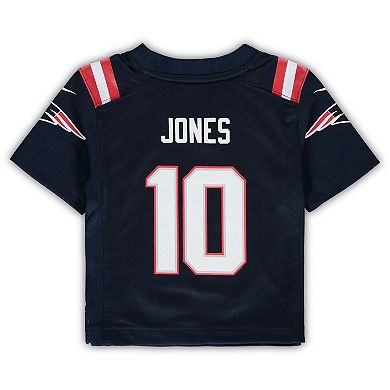 Infant Nike Mac Jones Navy New England Patriots Game Jersey