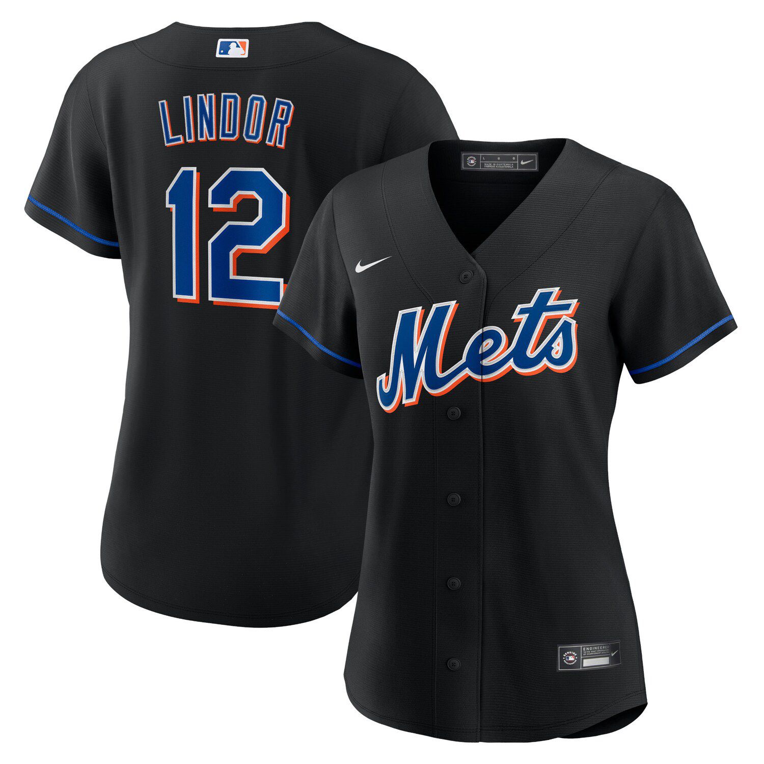 Francisco Lindor New York Mets Nike Preschool Alternate Replica Player Jersey - Royal, Size: 4, Blue