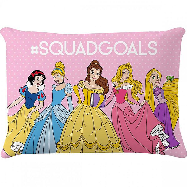 Disney Princess Snow White Floral Throw Pillow, 18x18, Multicolor