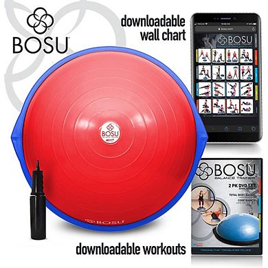 Bosu 72-10850 Home Gym The Original Balance Trainer 65 cm Diameter