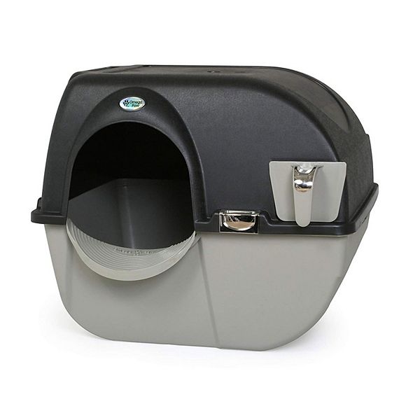 Omega Paw ELRA201 Elite Roll 'N Clean Self Cleaning Litter Box, Large