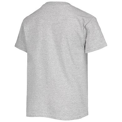 Youth Junk Food Heathered Gray Las Vegas Raiders Star Wars Wookie Of The Year T-Shirt