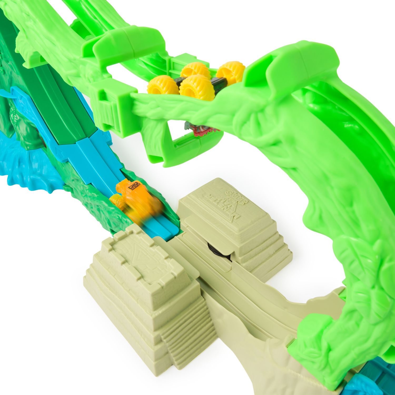 Monster Jam Mini Jams Cobra's Crazy Escape Motorized Playset with