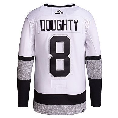 Men's adidas Drew Doughty White Los Angeles Kings Alternate Primegreen Authentic Pro Player Jersey