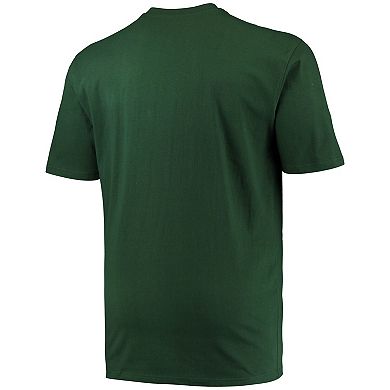 Men's Champion Green Michigan State Spartans Big & Tall Arch Team Logo T-Shirt