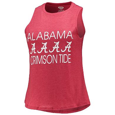 Women's Concepts Sport Charcoal/Crimson Alabama Crimson Tide Tank Top & Pants Sleep Set
