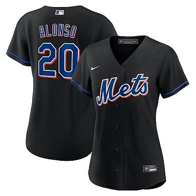 Women's Nike Pete Alonso Black New York Mets 2022 Alternate Replica Player Jersey