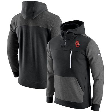 Men's Nike Black USC Trojans AV-15 2.0 Pullover Hoodie