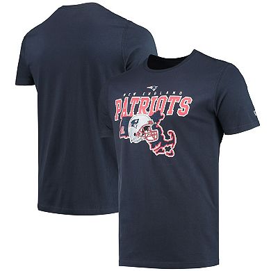Men's New Era Navy New England Patriots Local Pack T-Shirt