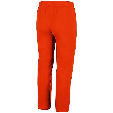 Men's Colosseum Orange Clemson Tigers Fleece Pants