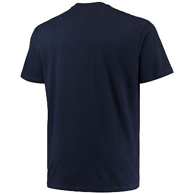 Men's Champion Navy Penn State Nittany Lions Big & Tall Arch Team Logo T-Shirt