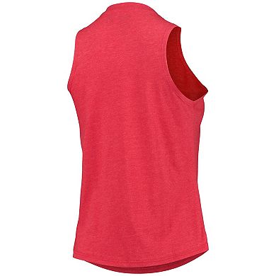 Women's Concepts Sport Black/Red Wisconsin Badgers Tank Top & Pants Sleep Set