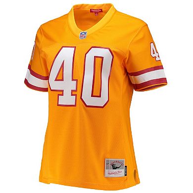 Women's Mitchell & Ness Mike Alstott Orange Tampa Bay Buccaneers Legacy