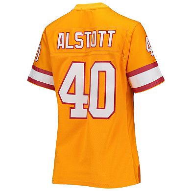 Women's Mitchell & Ness Mike Alstott Orange Tampa Bay Buccaneers Legacy