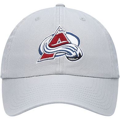 Men's '47 Gray Colorado Avalanche Clean Up Adjustable Hat