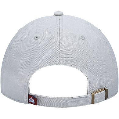 Men's '47 Gray Colorado Avalanche Clean Up Adjustable Hat