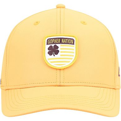 Men's Gold Minnesota Golden Gophers Nation Shield Snapback Hat