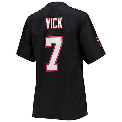 Women's Mitchell & Ness Michael Vick Black Atlanta Falcons Legacy Replica Player Jersey