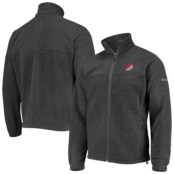 Men s Columbia Portland Trail Blazers Heathered Charcoal Flanker