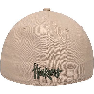 Men's New Era Tan Nebraska Huskers Camel & Rifle 59FIFTY Fitted Hat