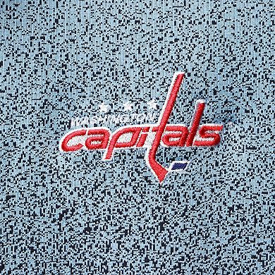 Women's Antigua Royal/Navy Washington Capitals Guide Desert Dry Full-Zip Jacket